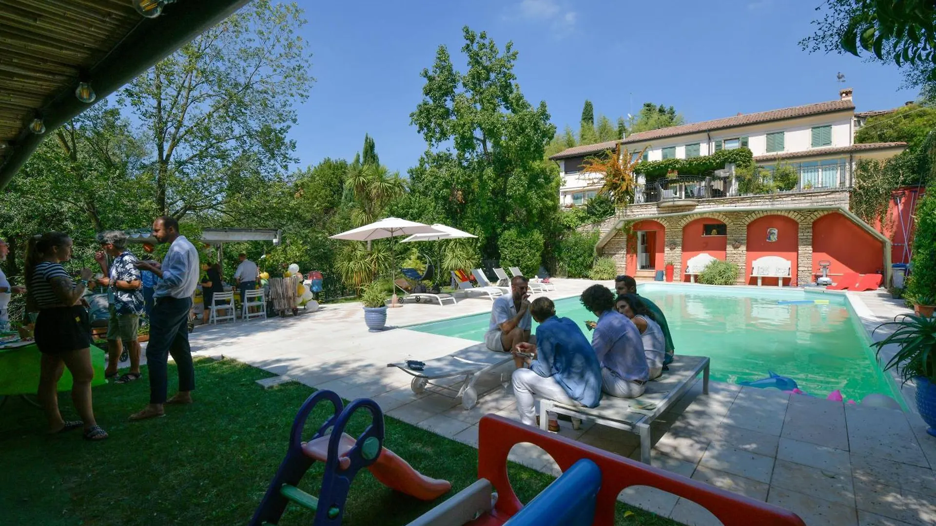 Villa Isidoro Ampio Parco ,Piscina Privata, Arte E Giochi , Fitness Werona Włochy