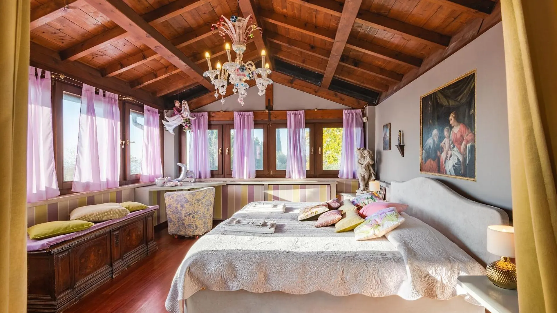 Villa Isidoro Ampio Parco ,Piscina Privata, Arte E Giochi , Fitness Werona Włochy